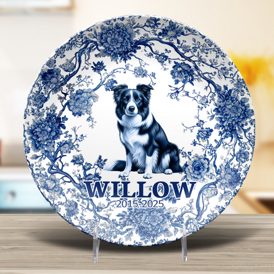 Border Collie - Personalized Plate