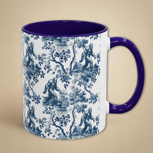 Bigfoot Toile Mug