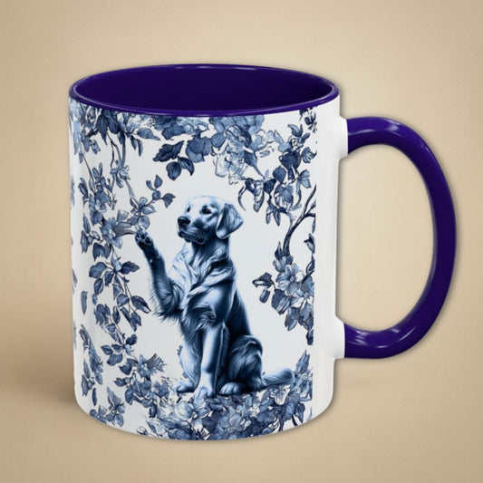 Golden Retriever Toile Mug