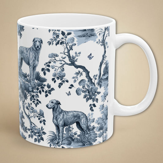 Scottish Deerhound Mug - Toile
