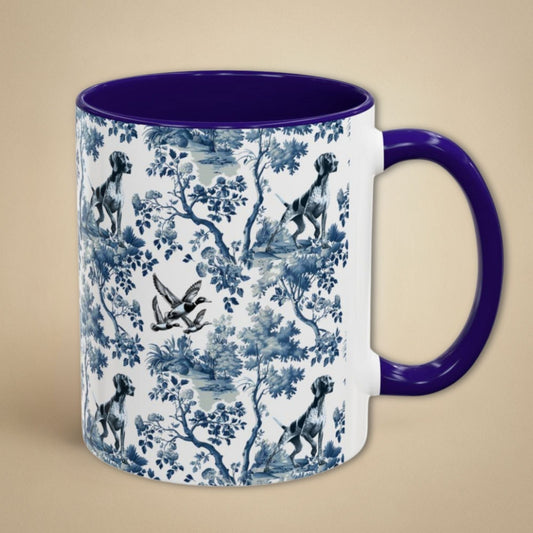 German Shorthaired Pointer Mug with Ducks