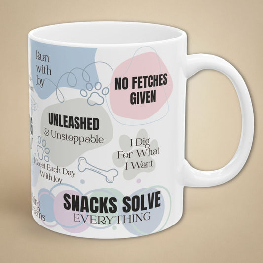 Mental Health Mug for Dog Mom
