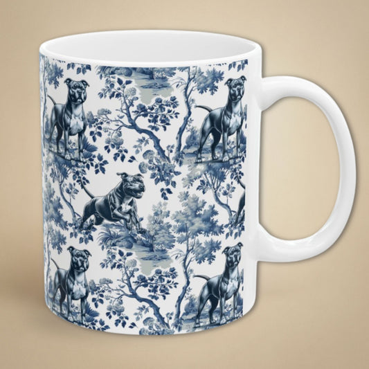 AmStaff Toile Mug