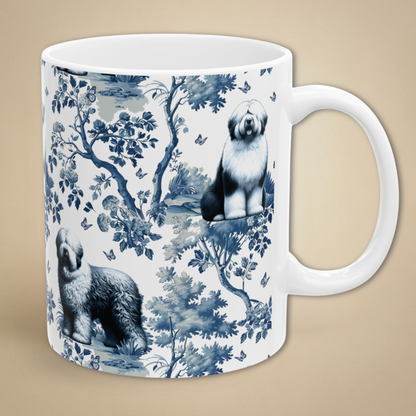 Old English Sheepdog Mug · Garden Toile · Classic