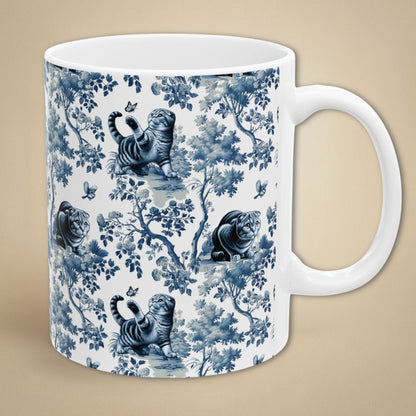 Scottish Fold Cat Mug Toile