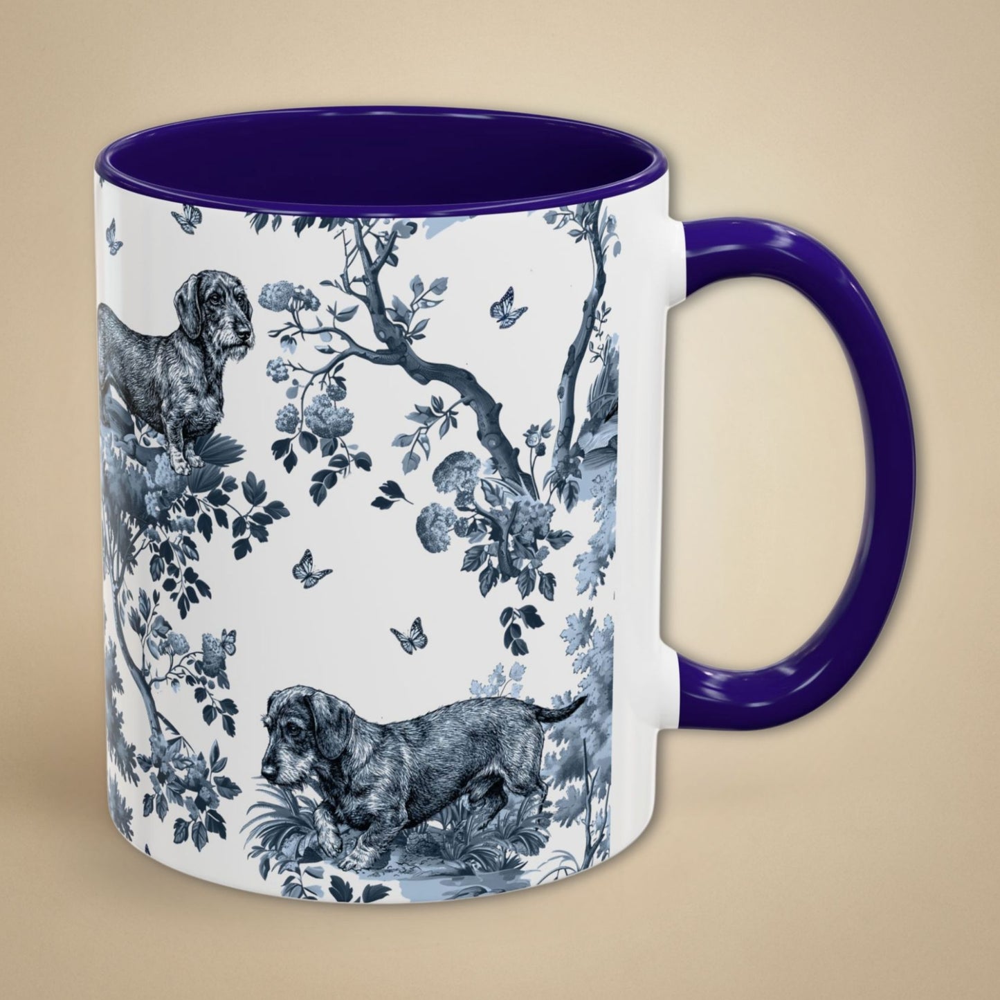 Wirehaired Dachshund - Toile