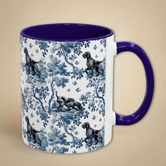 German Wirehaired Pointer Mug Toile