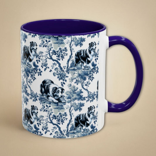 Australian Shepherd Toile Mug