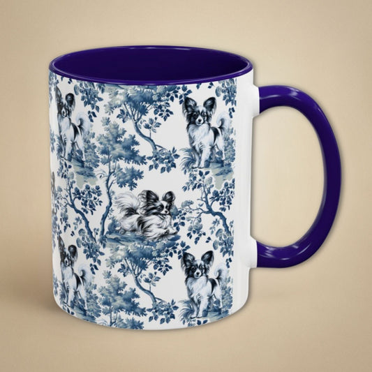Papillon Toile Mug
