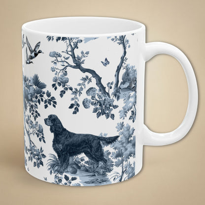 Gordon Setter Mug - Toile Pattern