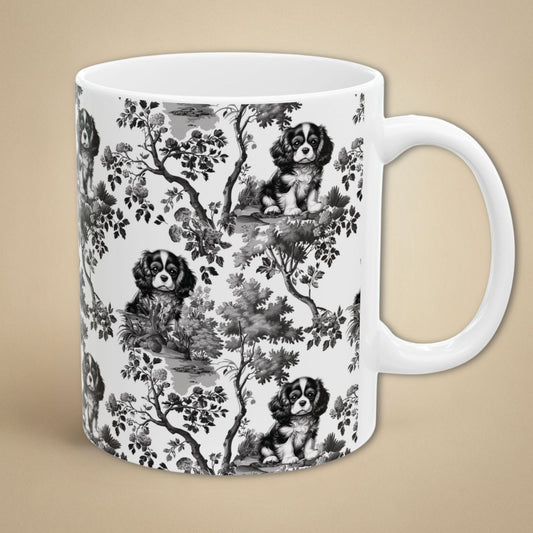 Cavalier Toile Ceramic Mug