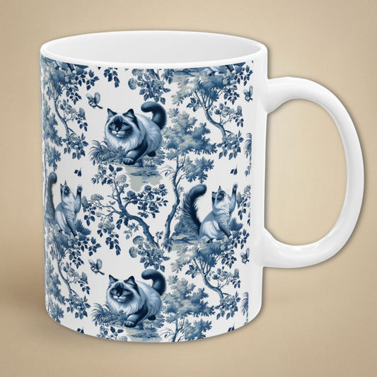 Ragdoll Cat Mug Toile