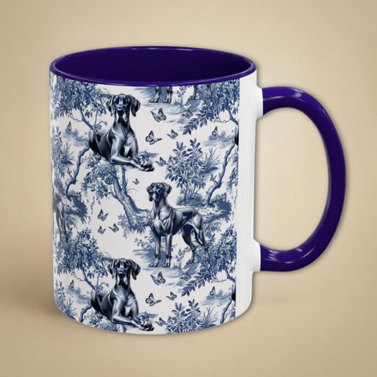 Great Dane Toile Mug