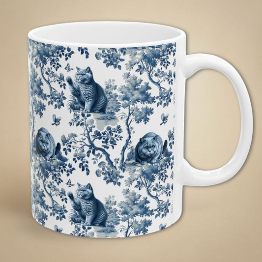 British Shorthair Cat Mug Toile