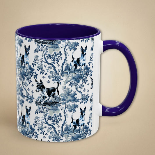Rat Terrier Mug Toile