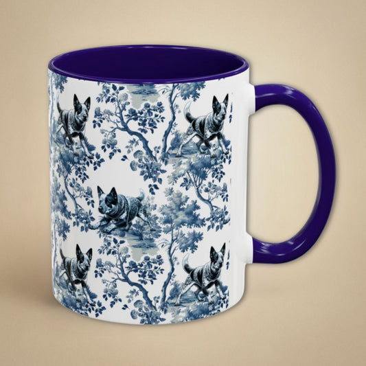 Cattle Dog Toile Mug - Heeler
