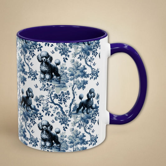 Poodle Mug Toile - Miniature, Toy