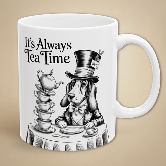 Basset Hound Mug - Wonderland