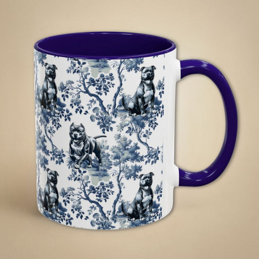 Pittie Toile Mug