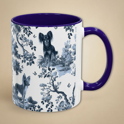 Russian Toy Mug - Toile Pattern