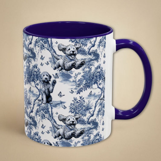 Goldendoodle Toile Mug