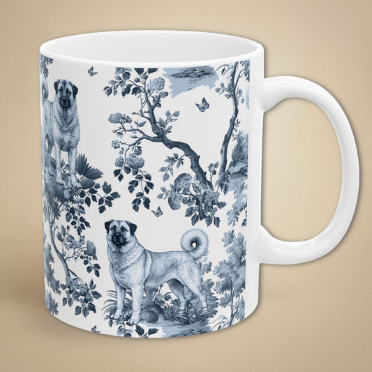 Anatolian Shepherd Mug - Toile Pattern