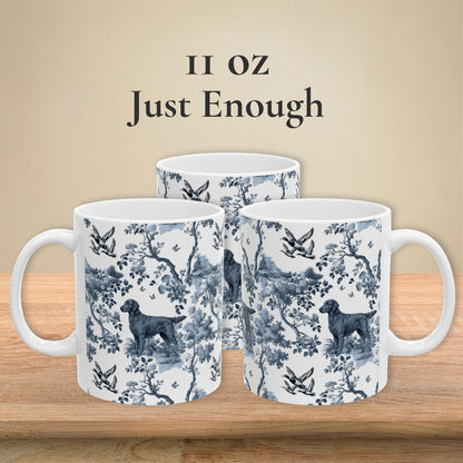 Flat-Coated Retriever Mug - Toile