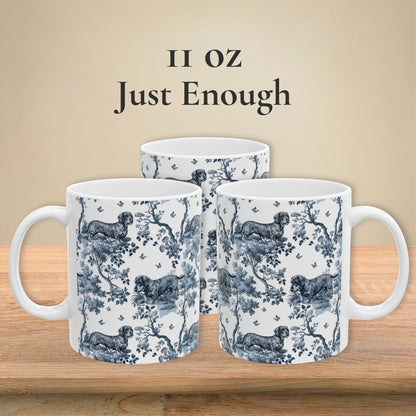 Wirehaired Dachshund Mug - Toile