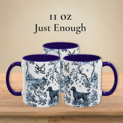 Flat-Coated Retriever Mug - Toile