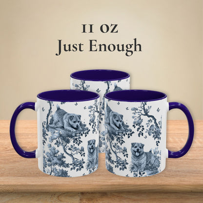 Norfolk Terrier Toile Mug