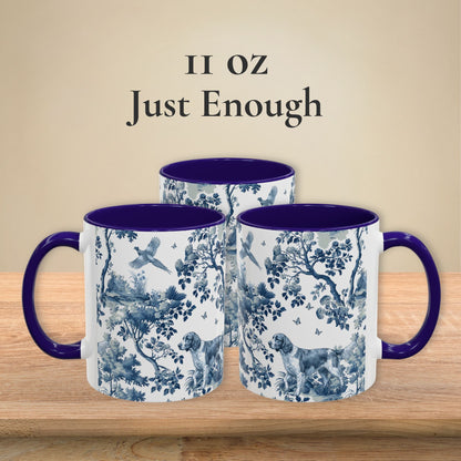 Welsh Springer Spaniel Italiano Mug - Toile Pattern