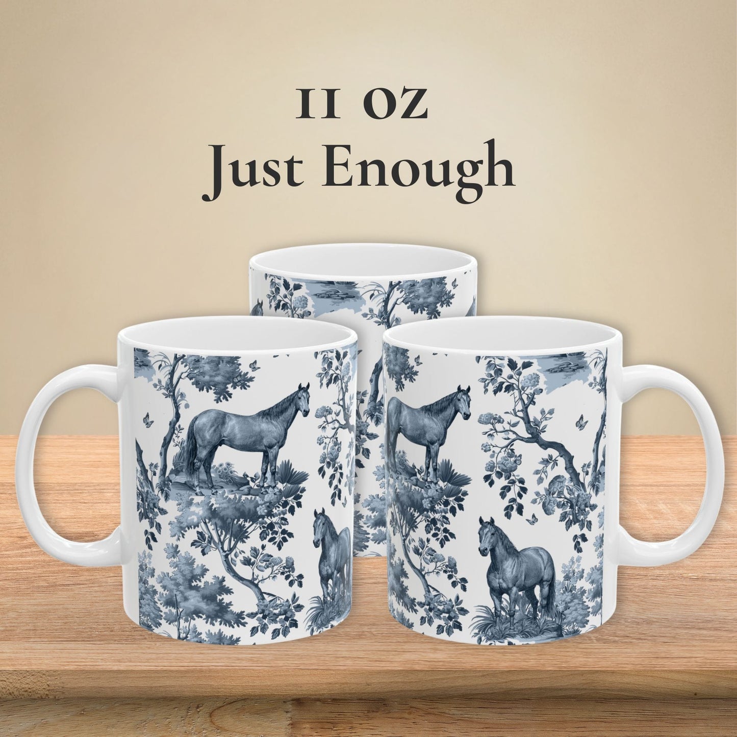 Quarter Horse Mug - Toile