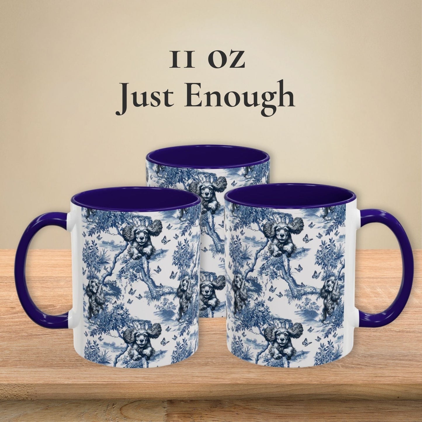 Cocker Spaniel Toile Mug