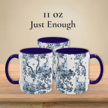 Pharaoh Hound Mug - Toile Pattern