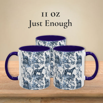 Thoroughbred Horse Toile Mug