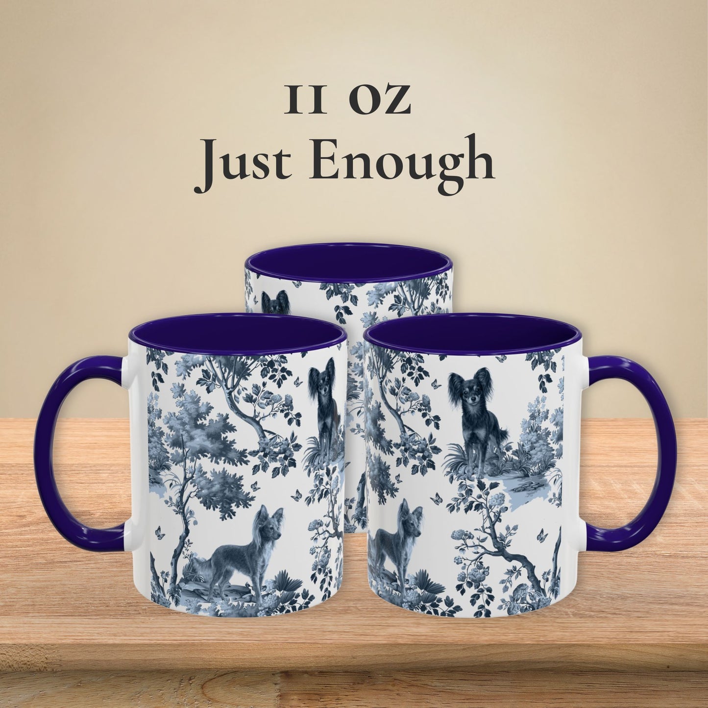 Russian Toy Mug - Toile Pattern