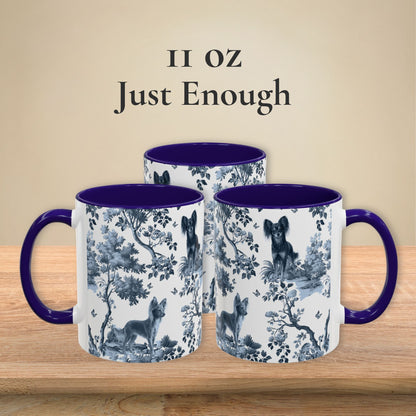 Russian Toy Mug - Toile Pattern