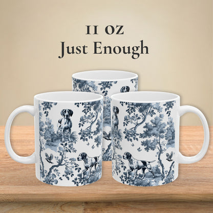 English Pointer Mug - Toile
