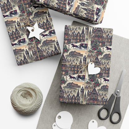 Vintage Edinburgh · Christmas Wrapping Paper