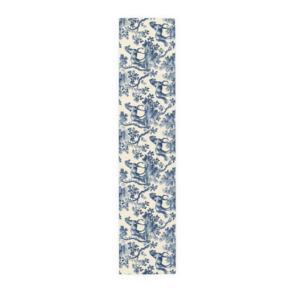 Garden Toile Table Runner