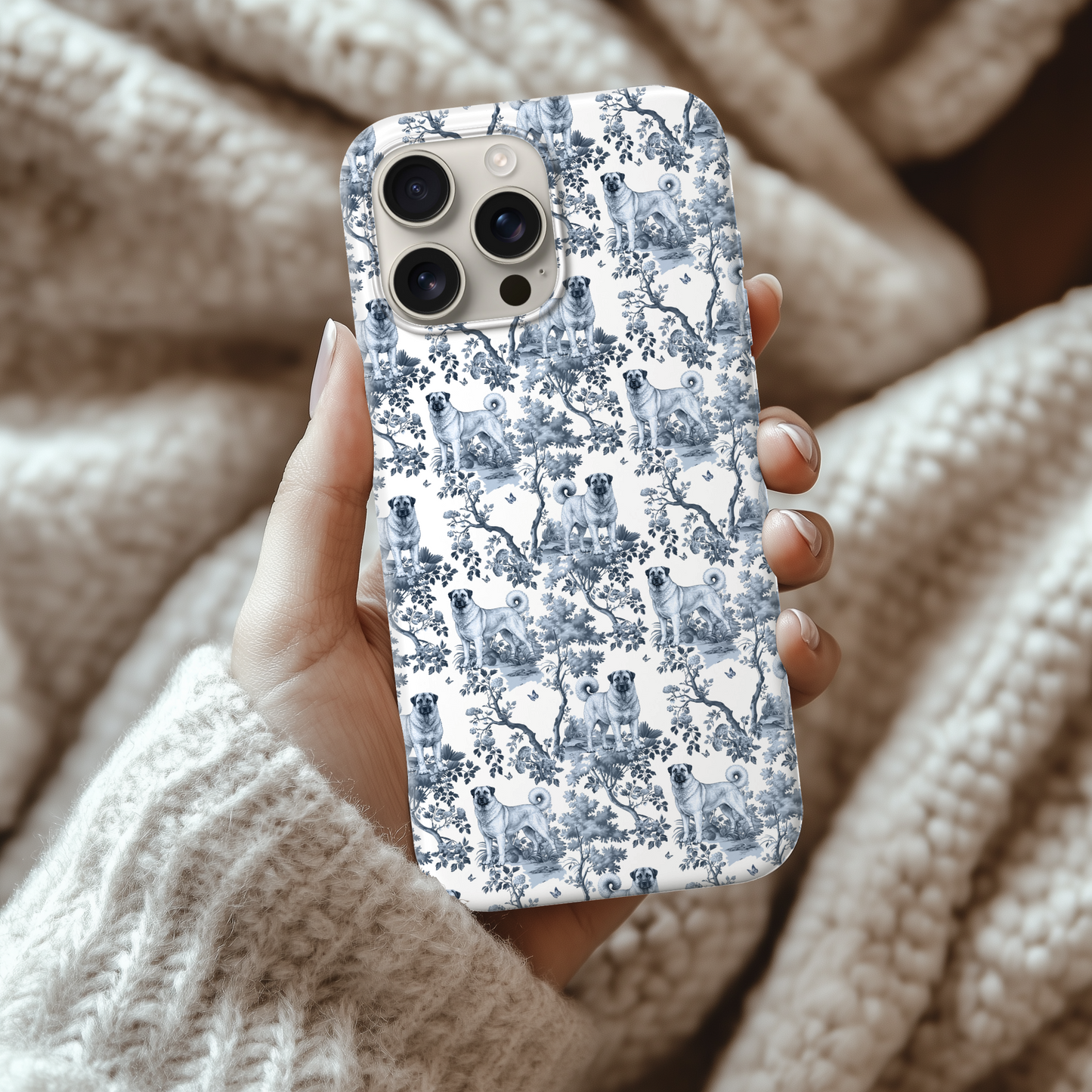 Anatolian Shepherd Phone Case - Toile Pattern