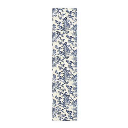 Garden Toile Table Runner