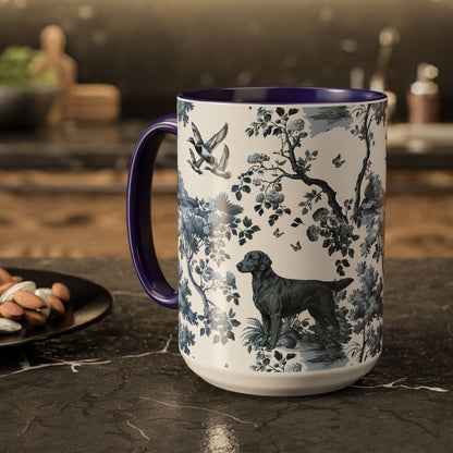 Flat-Coated Retriever Mug - Toile