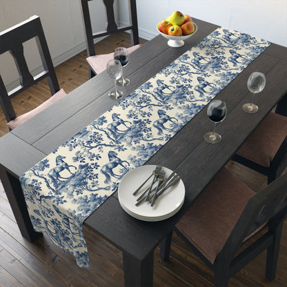 Garden Toile Table Runner