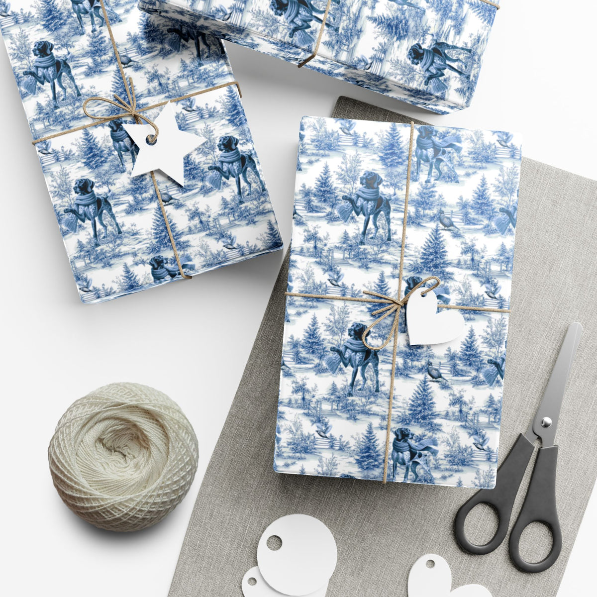 German Shorthaired Pointer Christmas wrapping paper