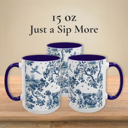 Welsh Springer Spaniel Italiano Mug - Toile Pattern