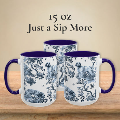 Spinone Italiano Mug - Toile Pattern