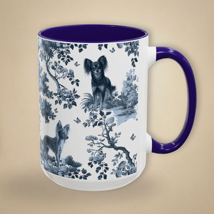 Russian Toy Mug - Toile Pattern