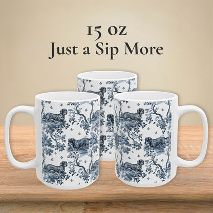 Wirehaired Dachshund Mug - Toile