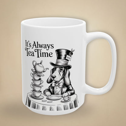 Basset Hound Mug - Wonderland